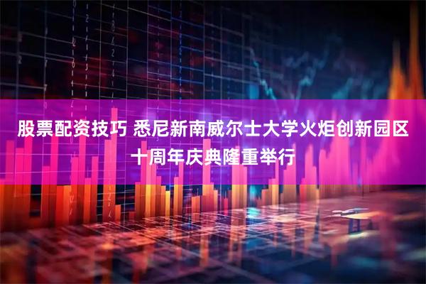 股票配资技巧 悉尼新南威尔士大学火炬创新园区十周年庆典隆重举行